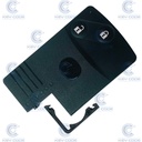 TARJETA MAZDA DE 2 BOTONES  SIN ESPADIN (CCY9675RYC) 433 Mhz - ORIGINAL  
