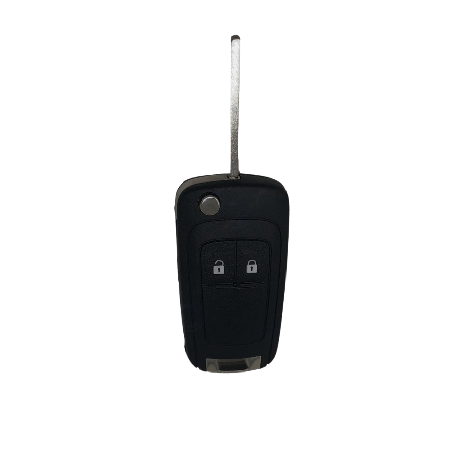 OPEL INSIGNIA, ASTRA J 2 BUTTON FLIP REMOTE CASE HU100 - PREMIUM QUALITY
