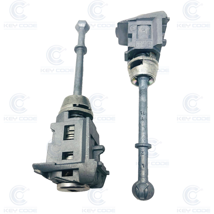 CERRADURA PUERTA IZQUIERDA PSA 207, 208 (9170EA, 9170EE, 1608095680) CON ESPADIN HU83 - ORIGINAL - 