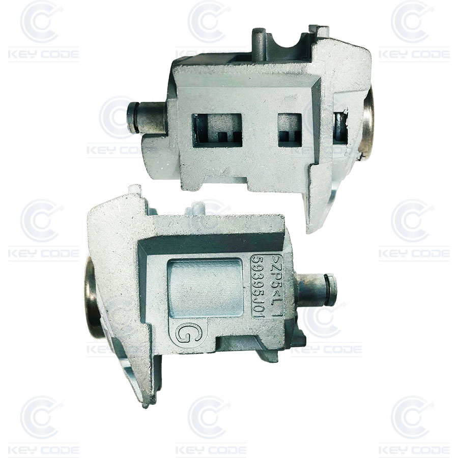 CERRADURA DESMONTADA DE PUERTA DE PSA 207 (2006-2013) Y 2008 (+2015) (9170CL, 9170CN) HU83 