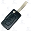 MANDO 3 BOTONES PSA 207 CC (2006-2014) (649079) PCF7941 ID46 433 mhz ASK - After Market