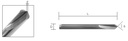 FRESA KEYLINE V001 CARBIDE RIC05044B PARA NINJA TOTAL, NINJA VORTEX Y VERSA