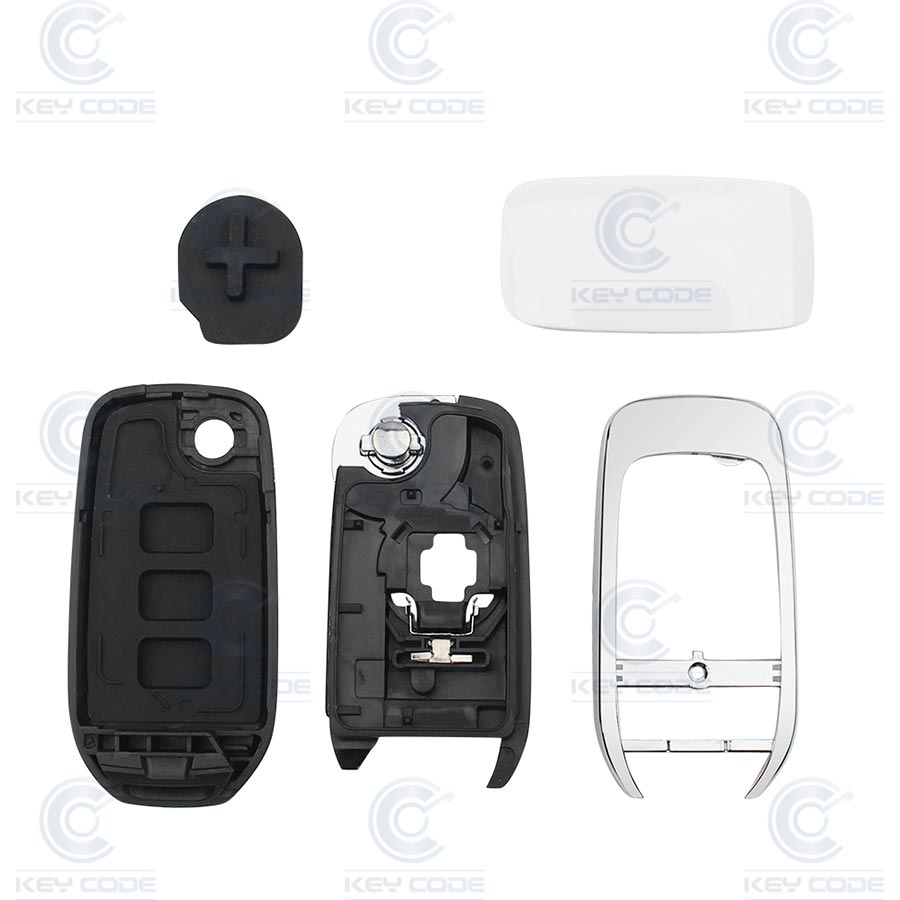 CARCASA MANDO PLEGABLE RENAULT 3 BOTONES VA6 