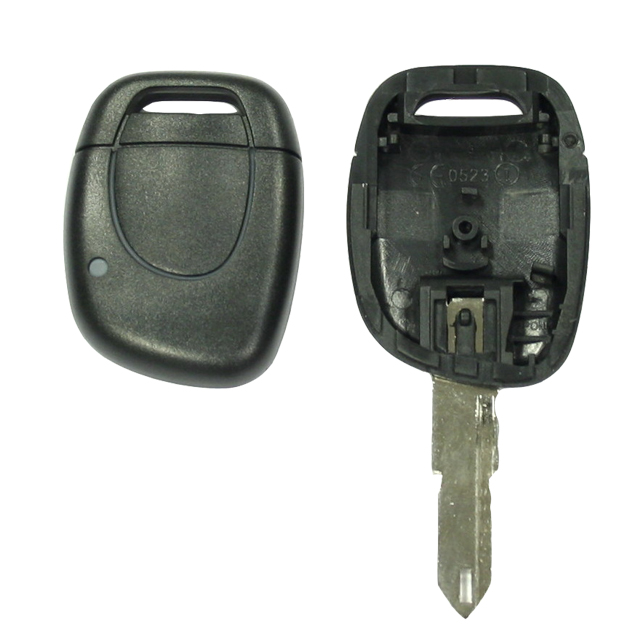 CARCASA MANDO FIJO RNLT CLIO II/KANGOO II 1 BOTON NEIMAN, SIN HUECO PARA PILA