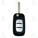 MANDO RNLT CLIO III, MODUS, TWINGO, KANGOO PLEGABLE 3 BOTONES VA2 PCF7947 433 Mhz ASK