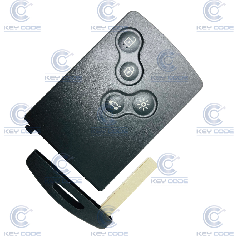 TARJETA RNLT CLIO IV,  CAPTUR 4 BOTONES MANOS LIBRES (285971998R)  PCF7945M/PCF7953M ID4A 433 Mhz  