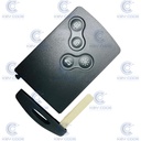 TARJETA RNLT CLIO IV,  CAPTUR 4 BOTONES MANOS LIBRES (285971998R)  PCF7945M/PCF7953M ID4A 433 Mhz  