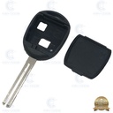 TOYOTA TOY40 2 BUTTON REMOTE SHELL DURASHELL - PREMIUM QUALITY