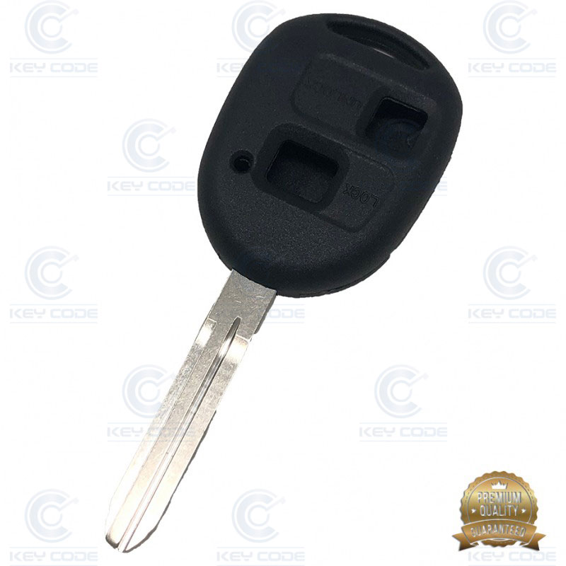 TOYOTA 2 BUTTON REMOTE CASE (TOY43/TOY15) DURASHELL - PREMIUM QUALITY