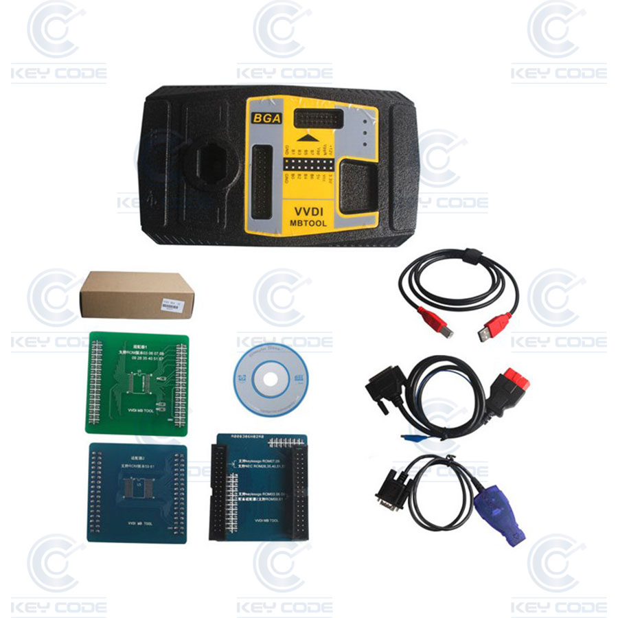 PROGRAMADOR DE LLAVES MERCEDES VVDI MB CON CALCULADORA DE BGA + 1 AÑO TOKENS ILIMITADOS 