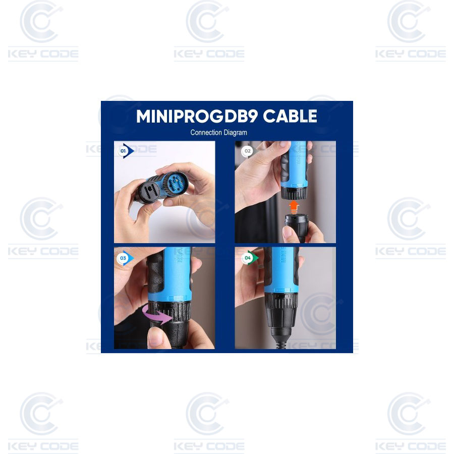 CABLE DB9 PARA ADAPTADORES DE EIS/EZS SIN SOLDAR PARA VVDI MINI PROG