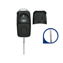 VOLKSWAGEN GOLF VI 3 BUTTON REMOTE CASE HU66 - PREMIUM QUALITY