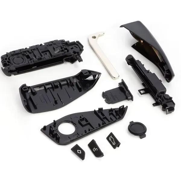 CARCASA MANDOS KEYLESS DE BMW MODERNOS CON 4 BOTONES HU100R
