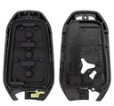 CARCASA DE 3 BOTONES DE MANDO KEYLESS DE PSA VA2 (NUEVO FORMATO DE PLACA)