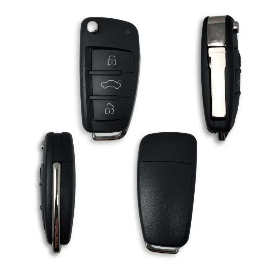 [AU100TE01-AF] MANDO PLEGABLE AUDI DE 3 BOTONES PARA A3 (05+) (8P0837220D INF) 433 Mhz.1.webp