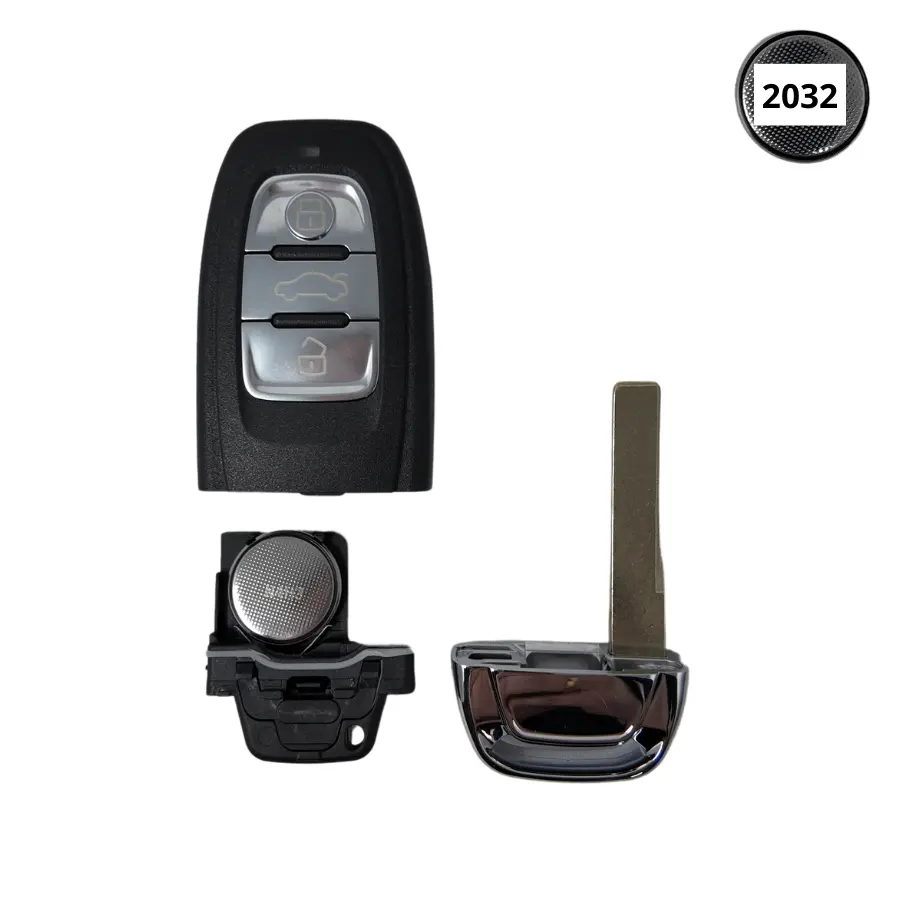 [AU100TE07-AF] MANDO INSERTABLE DE 3 BOTONES AUDI A4L, Q5 (8K0959754D, 8K0959754H, 8T0959754D) 868 MHZ PCF7945 ID46.1.webp