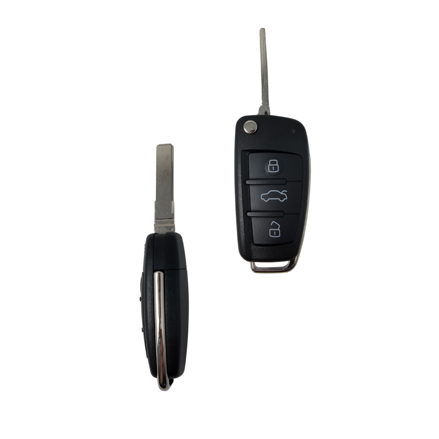 MANDO PLEGABLE AUDI A3/TT DE 3 BOTONES KEYLESS GO 433 Mhz (8V0837220D, 8V0837220P) ID88 128 BITS