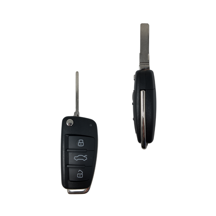 MANDO PLEGABLE AUDI A6, Q7 DE 3 BOTONES 868 MHZ 8E (4F0837220R) 