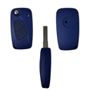 CARCASA FIAT 2 BOTONES PLEGABLE AZUL SIP22 (PORTAPILAS LATERAL)