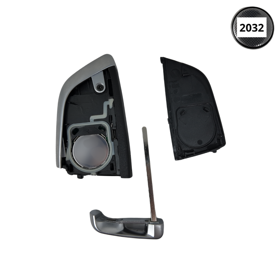 MANDO BMW KEYLESS CAS4/FEM 3 BOTONES PARA SERIE 3, 5, 7, X5, X6 (9337244-01) ID49 7953PTT 434MHz FSK 