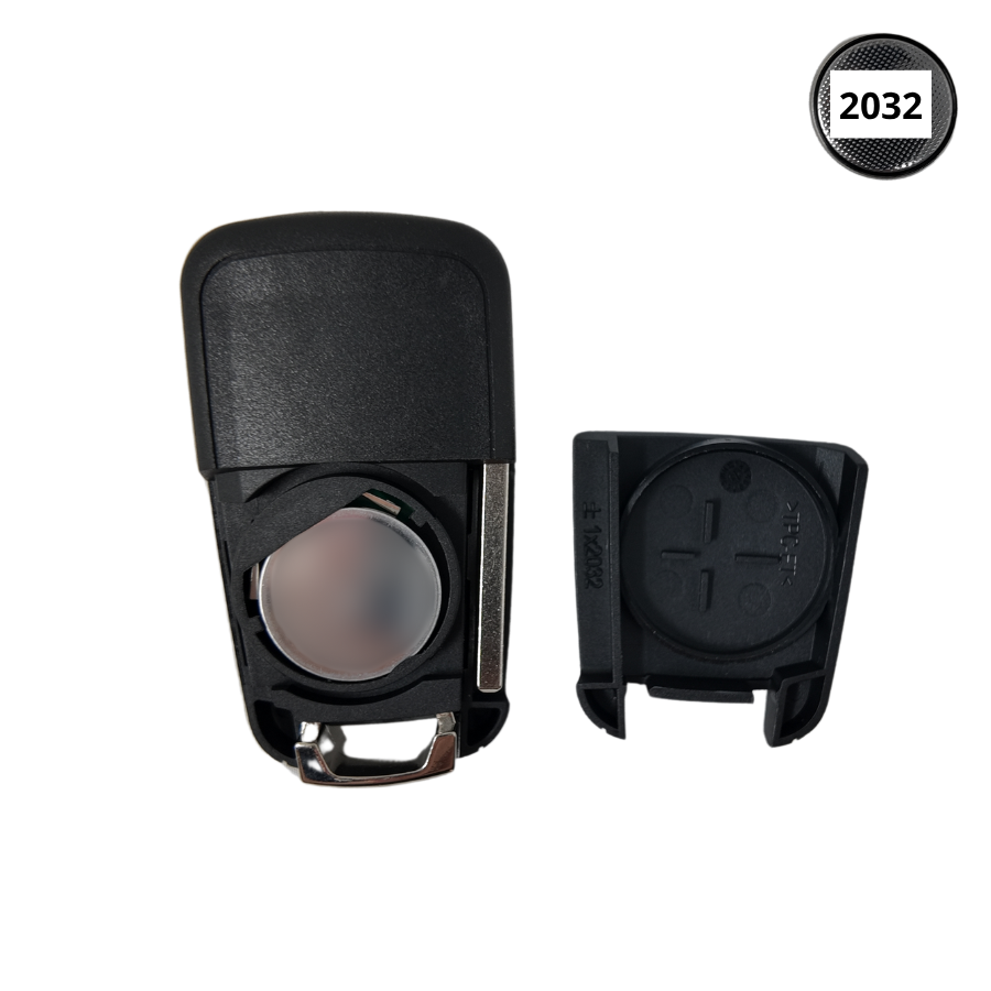 MANDO CHEVROLET PLEGABLE DE 2 BOTONES PARA CRUZE, AVEO, ORLANDO PCF7941E ID46 433 Mhz ASK - AFTER MARKET (13500218)