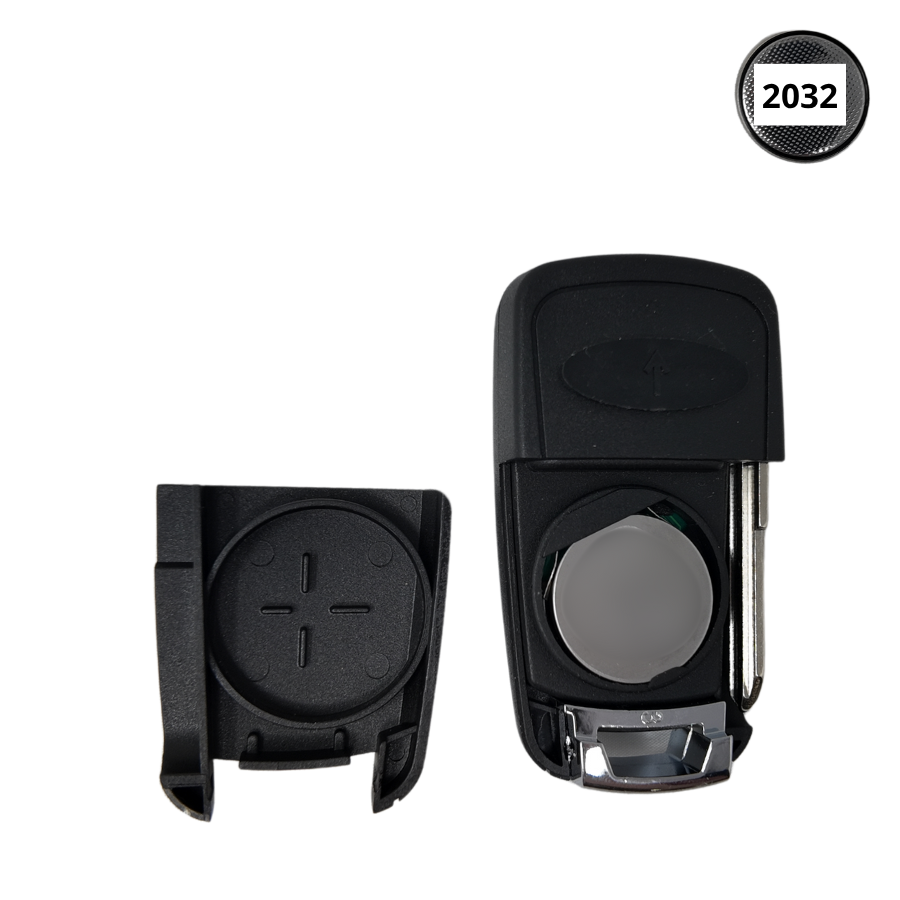 MANDO PLEGABLE 3 BOTONES CHEVROLET SPARK (+2013) (GM94543201) CHIP 8E, 433 Mhz  