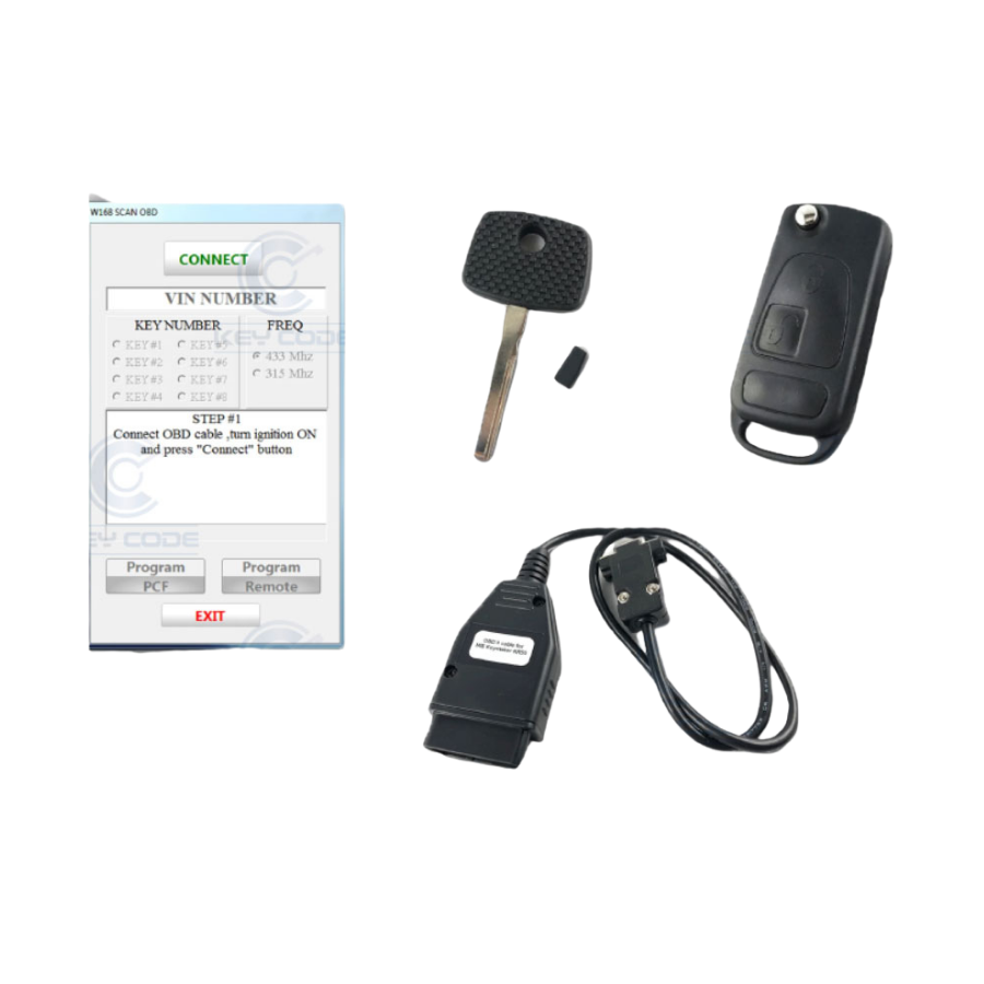 LICENCIA SCAN OBDII W168 W414 PARA MBE KR55 (INCLUYE HARDWARE)