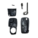 CARCASA MANDO ALFA ROMEO PLEGABLE 2 BOTONES HU92 