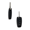 FORD TEAR-SHAPED 3 BUTTONS FLIP REMOTE CASE HU101 - PREMIUM QUALITY