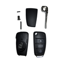 AUDI 3 BUTTONS REMOTE CASE  HU66 (2006+) - PREMIUM QUALITY