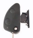 CARCASA MANDO ALFA ROMEO PLEGABLE 2 BOTONES 