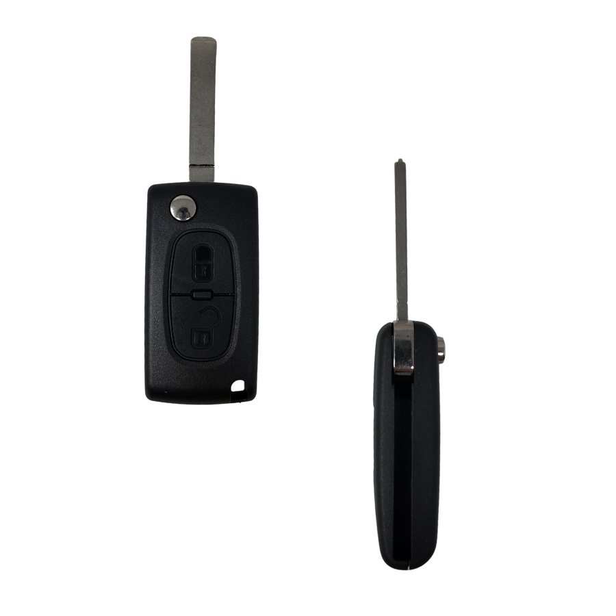 MANDO PSA C4 PLEGABLE 2 BOTONES (6554XJ) PCF7941 ID46 433 mhz ASK