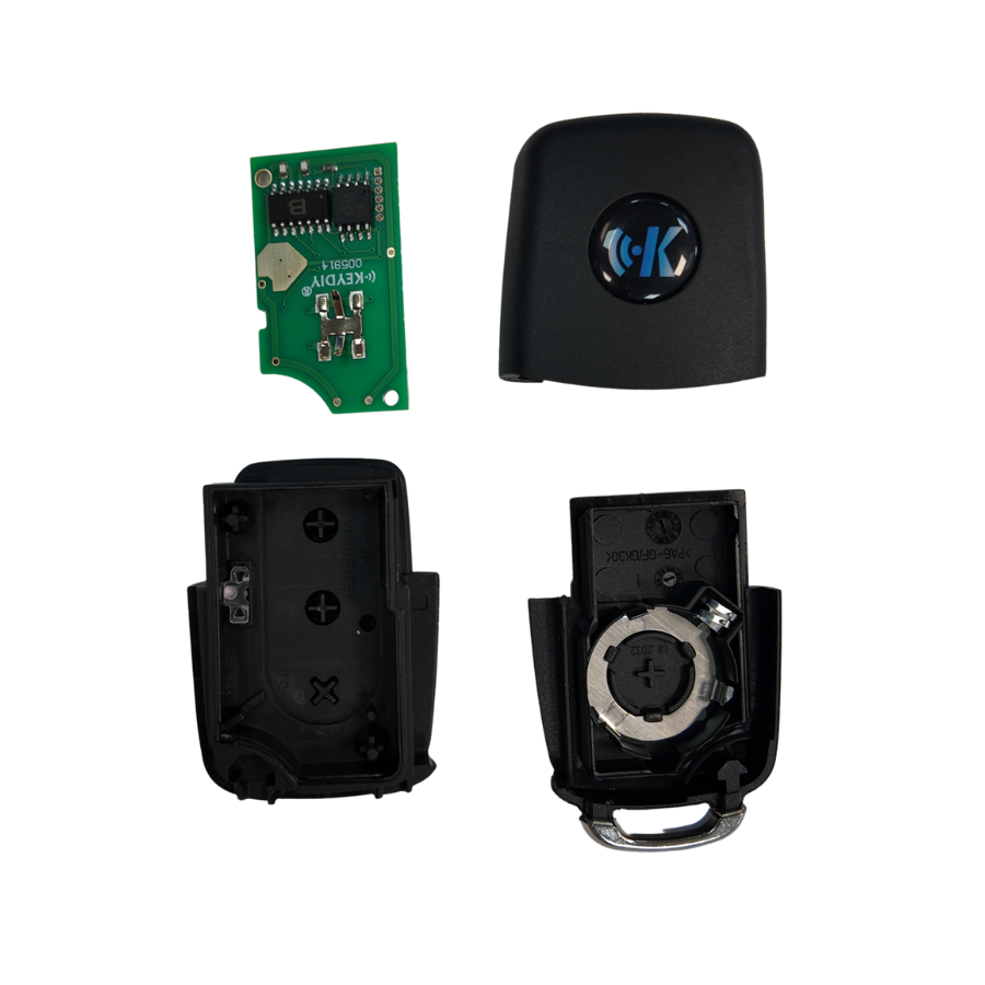 MANDO VOLKSWAGEN DE 3 BOTONES PARA KEYDIY