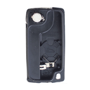 CARCASA MANDO PSA 307, 207 PLEGABLE 2 BOTONES HU83 SIN LOGO PILA EN CARCASA- CALIDAD PREMIUM