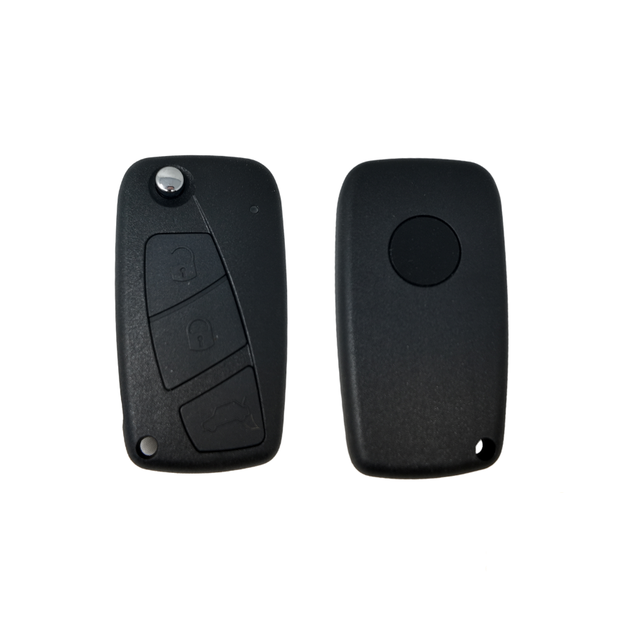 MANDO PLEGABLE FIAT DE 3 BOTONES PARA DUCATO, BRAVO, STILO Y LINEA (71738117, 71749494) ID48 MARELLI
