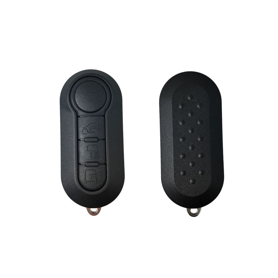 MANDO PLEGABLE FIAT DE 3 BOTONES PARA DELPHI PUNTO EVO, DOBLO, PUNTO, 500, FIORINO, QUBO, GRANDE PUNTO, PCF7946 ID46 433 Mhz ASK