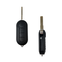 MANDO PLEGABLE FIAT DE 3 BOTONES PARA DELPHI PUNTO EVO, DOBLO, PUNTO, 500, FIORINO, QUBO, GRANDE PUNTO, PCF7946 ID46 433 Mhz ASK