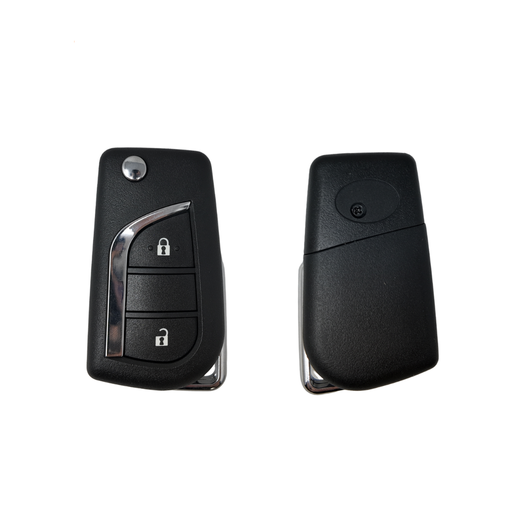 CARCASA MANDO PLEGABLE TOYOTA 2 BOTONES (TOY51)  