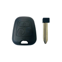 CARCASA MANDO PSA PARTNER, BERLINGO, XSARA FIJO 2 BOTONES CON ESPADÍN SX9  