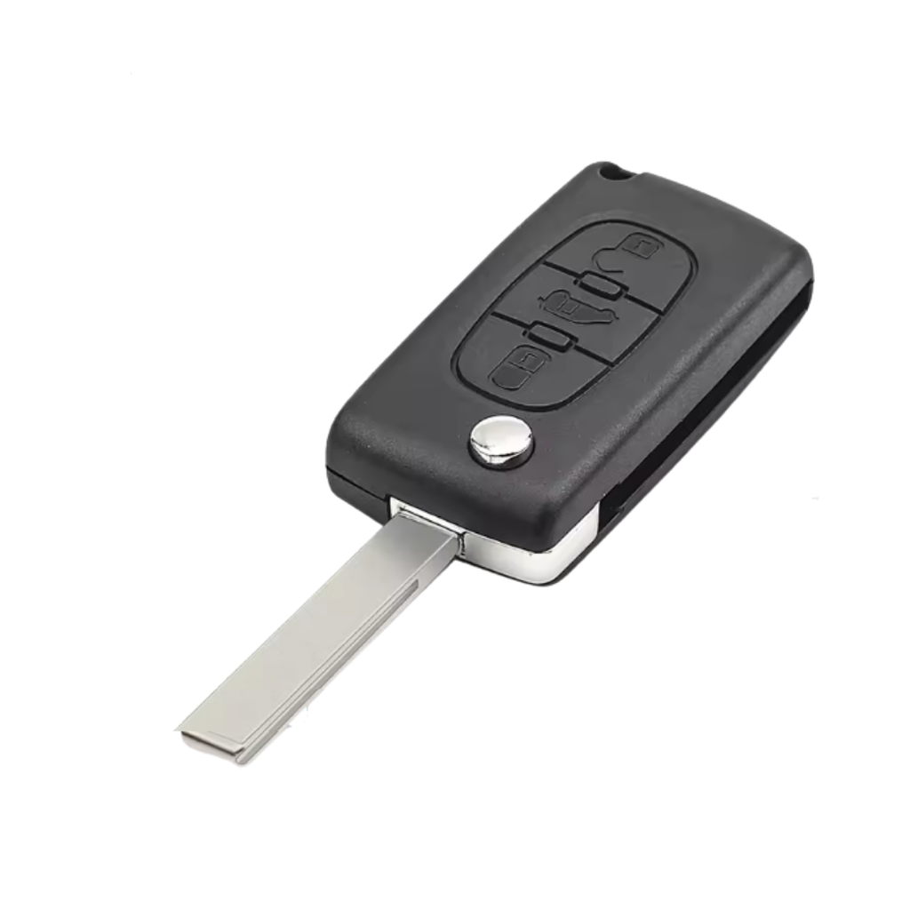 CARCASA MANDO EXPERT, JUMPY, SCUDO HU83 - PILA EN CIRCUITO - LISA 