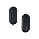 CARCASA MANDO PLEGABLE OVALADO DE 3 BOTONES FIAT (BOTONES VAN) - CALIDAD PREMIUM 