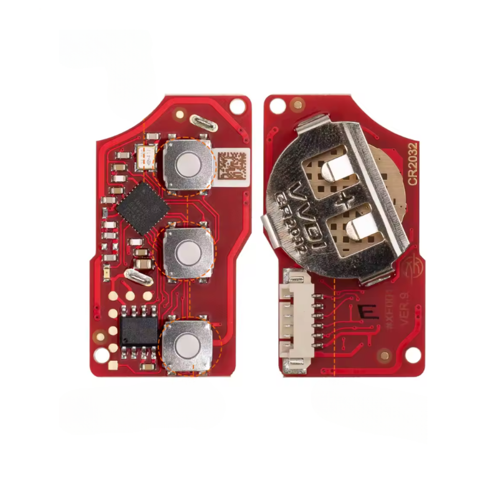 MANDO PLEGABLE XHORSE XKB520EN (SEGUNDA GENERACION) DE 3 BOTONES PARA VOLKSWAGEN 