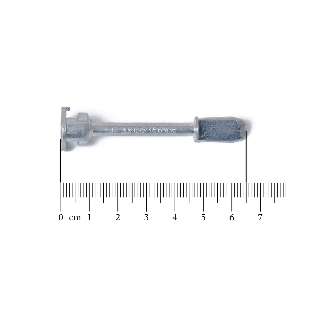 CERRADURA PUERTA IZQUIERDA SEAT DESMONTADA IBIZA V (2002-2006)  CON GANCHO (6L3837167B, 107837167P) HU66