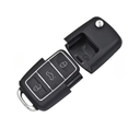 MANDO IMPERMEABLE VAG DE 3 BOTONES PARA KEYDIY - NEGRO 