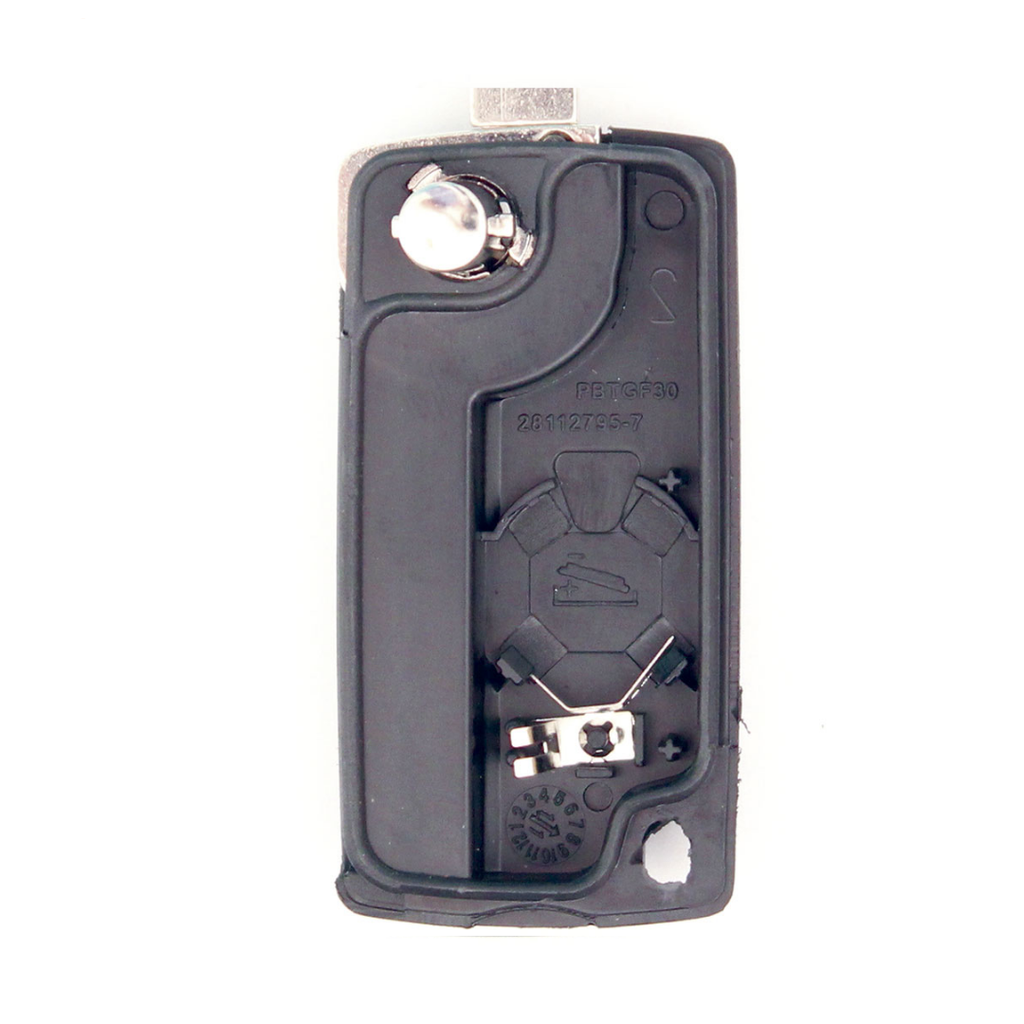 CARCASA MANDO PSA 407 CABRIO/C4 PICASSO PLEGABLE 3 BOTONES VA2 PILA CARCASA BOTON MALETERO SIN LOGO - CALIDAD PREMIUM