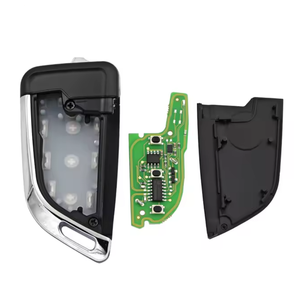MANDO PLEGABLE DE 3 BOTONES CON SUPER CHIP PARA VVDI KEY TOOL XEKF21EN