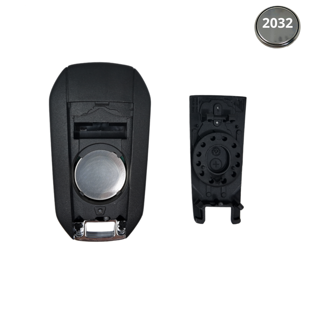 MANDO PLEGABLE PSA 3 BOTONES PARA 308, 3008 NCF2960 HITAG AES 4A 433 MHZ FSK 