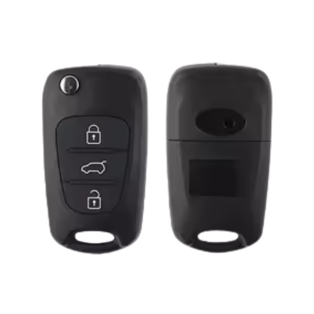 CARCASA MANDO I20, I30, IX45 PLEGABLE 3 BOTONES TOY48 