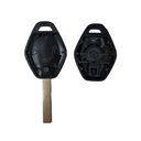 CARCASA MANDO BMW ROMBO HU92 3 BOTONES FIJO (2 TRACKS) 