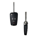 CARCASA MANDO CHEVROLET PLEGABLE 4 BOTONES PERFIL Z